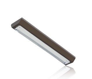 Exterior pole fixture available in 1 lamps T5 or T8.